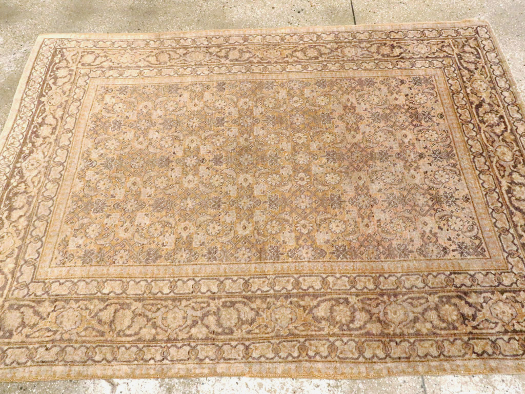 Antique Persian Tabriz Rug, No.16345 - Gss