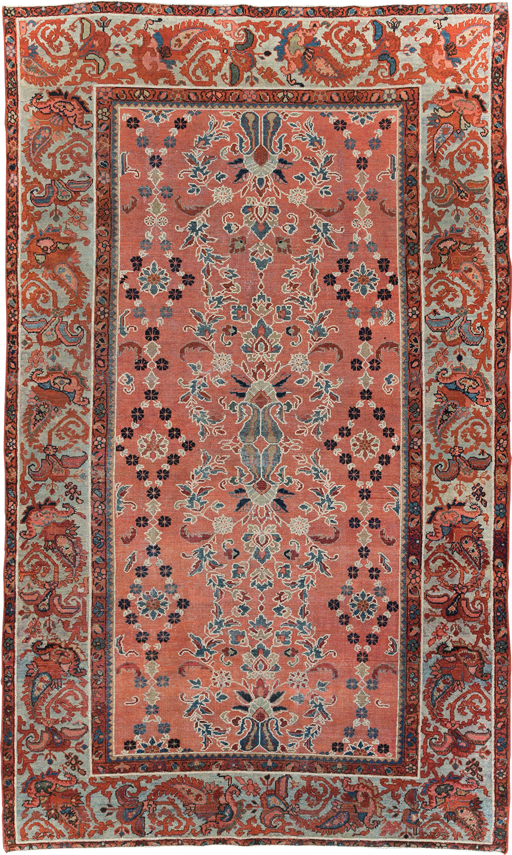 Antique Persian Malayer Gallery Carpet, No.16351 - Gss
