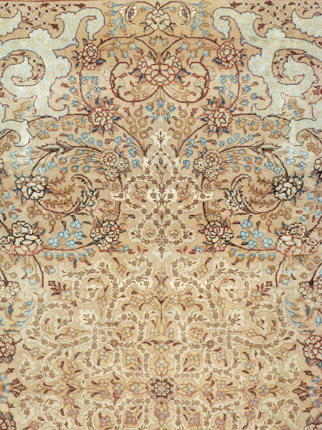 Vintage Persian Tabriz Rug, No.16353 - Gss