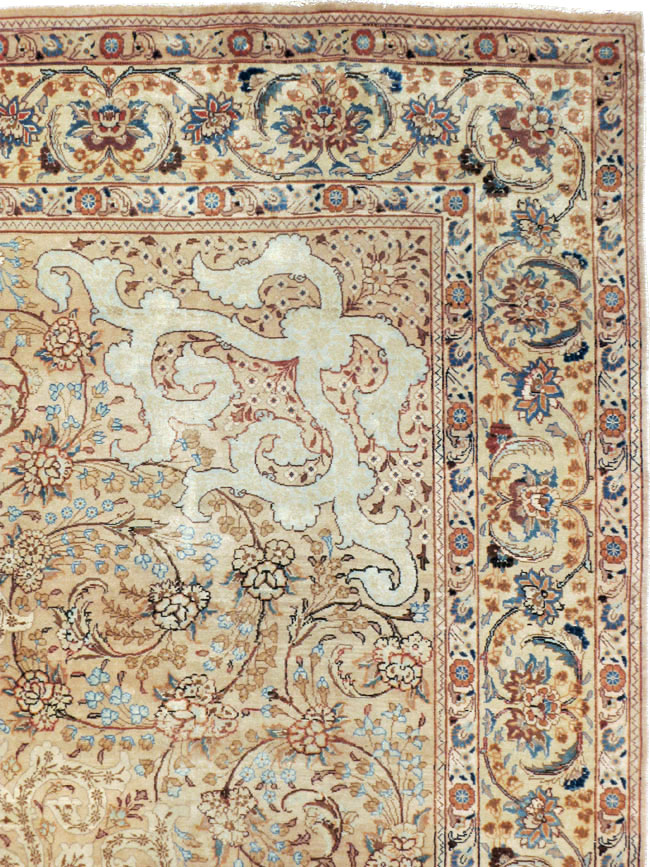 Vintage Persian Tabriz Rug, No.16353 - Gss