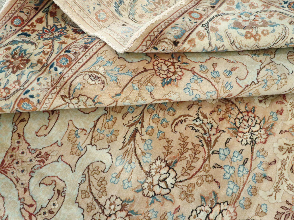 Vintage Persian Tabriz Rug, No.16353 - Gss