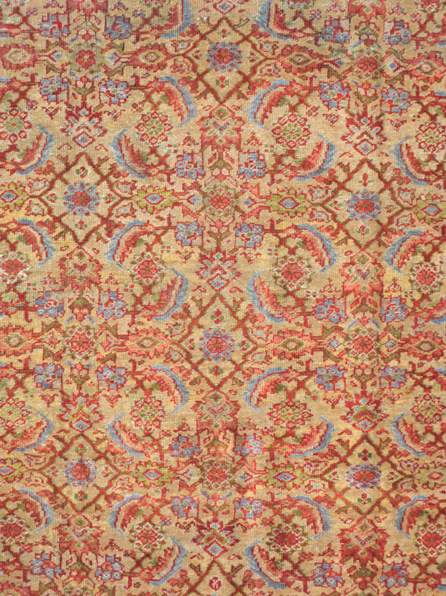 Antique Persian Mahal Carpet, No.16379 - Gss