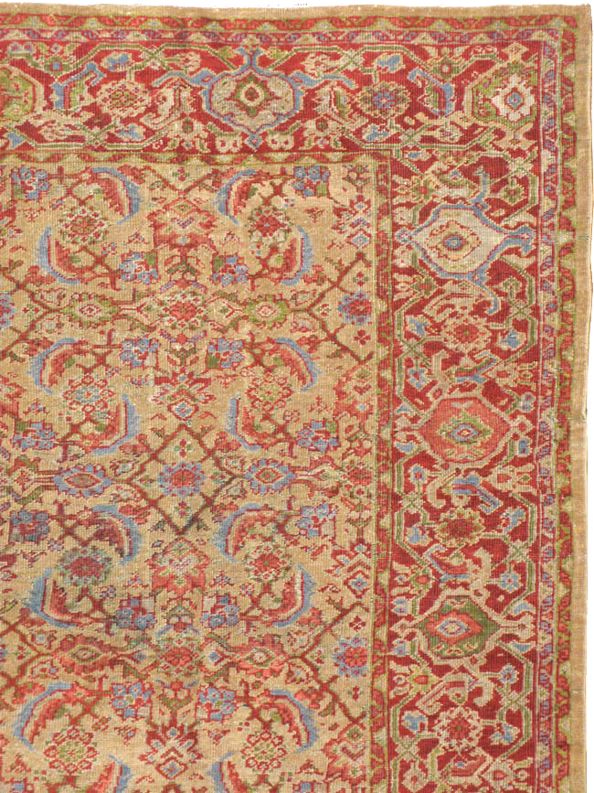 Antique Persian Mahal Carpet, No.16379 - Gss