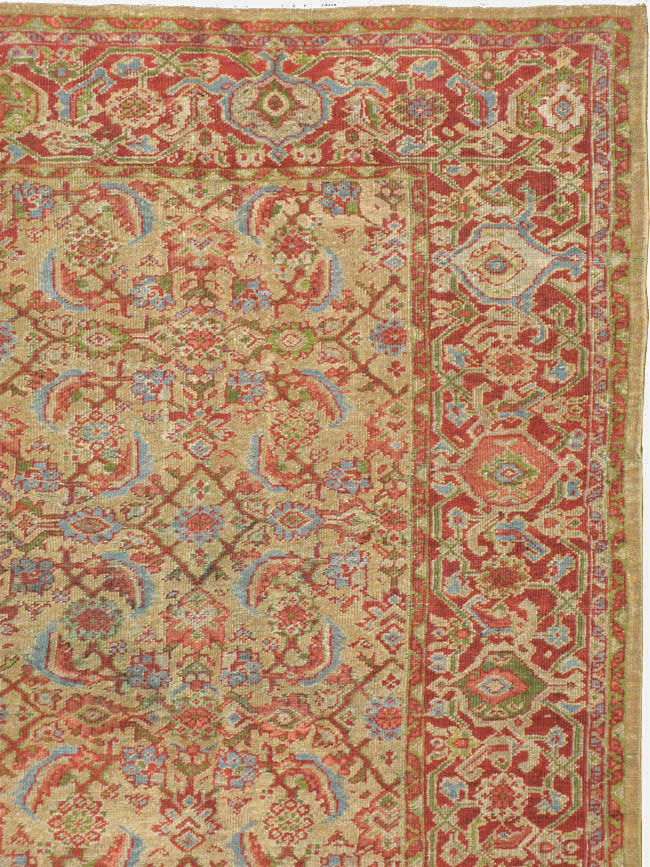 Antique Persian Mahal Carpet, No.16379 - Gss