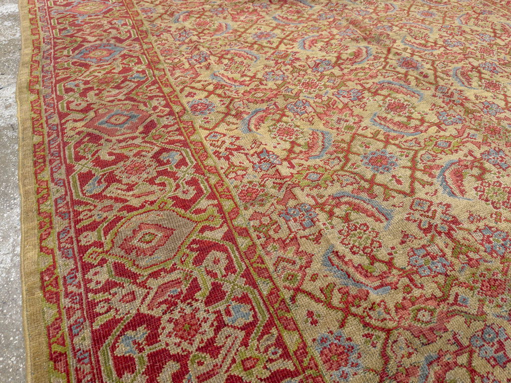 Antique Persian Mahal Carpet, No.16379 - Gss