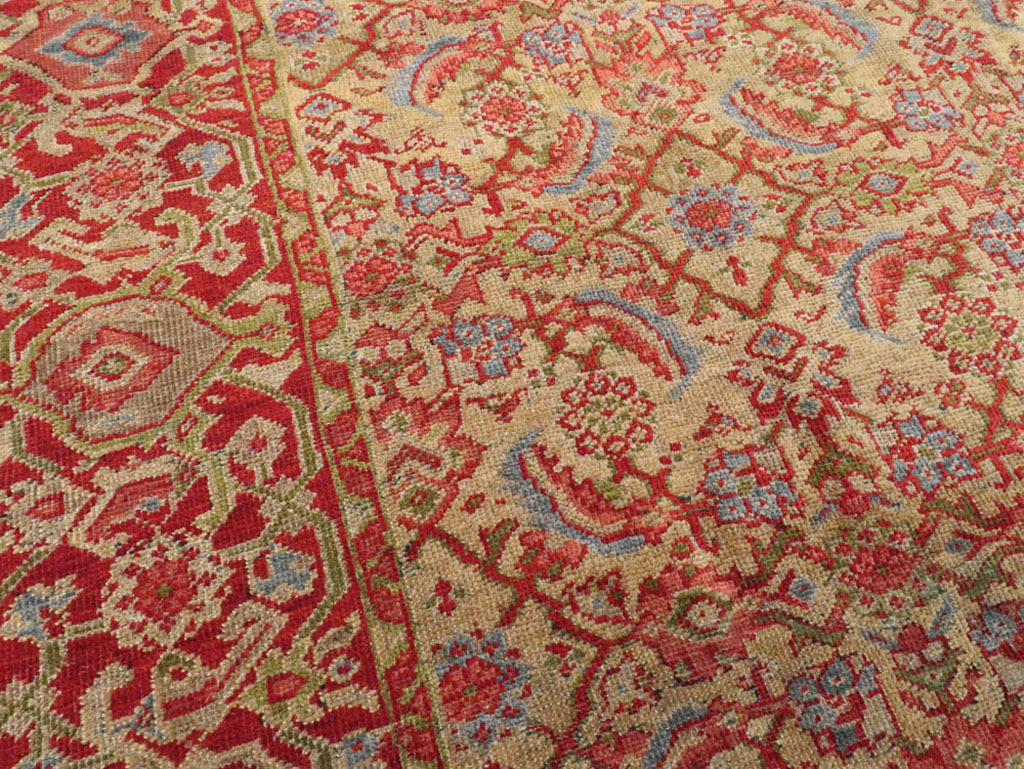 Antique Persian Mahal Carpet, No.16379 - Gss