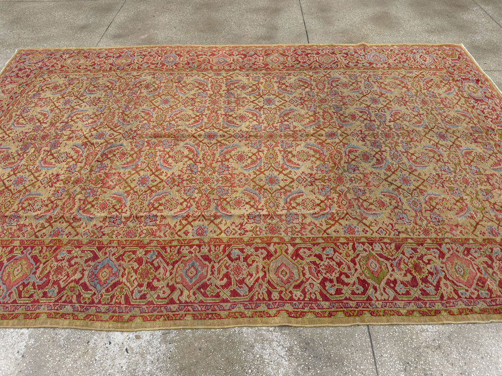 Antique Persian Mahal Carpet, No.16379 - Gss