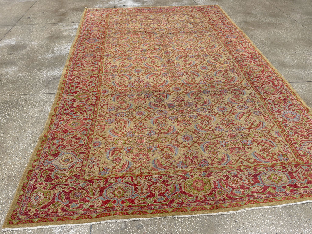 Antique Persian Mahal Carpet, No.16379 - Gss