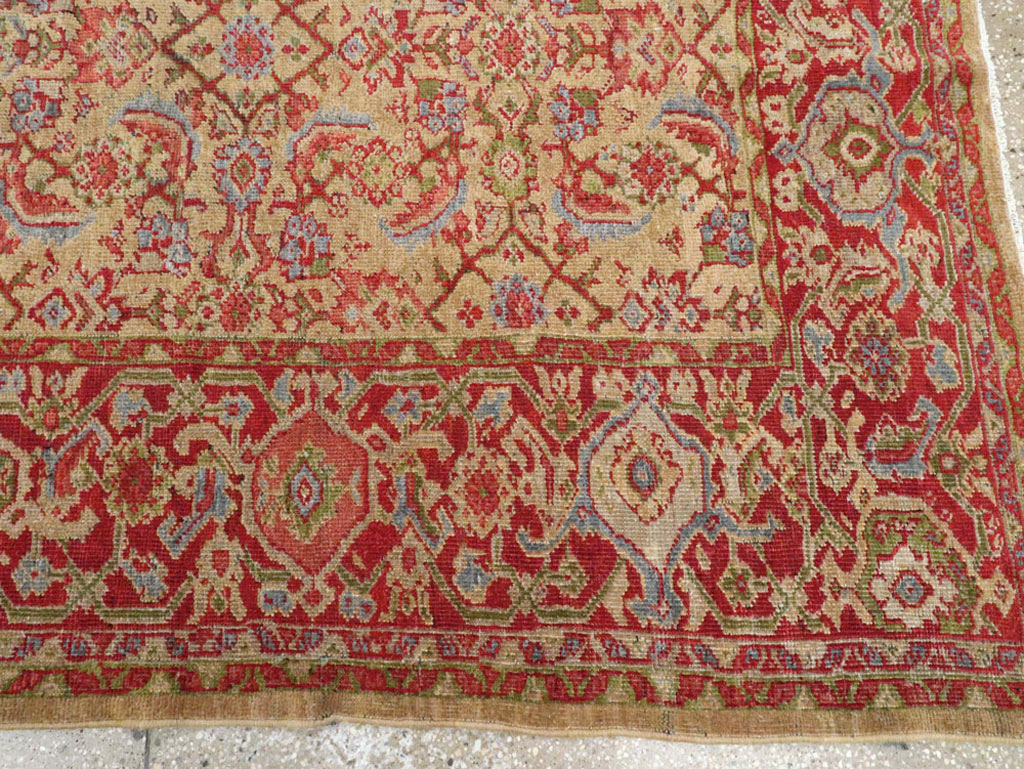 Antique Persian Mahal Carpet, No.16379 - Gss