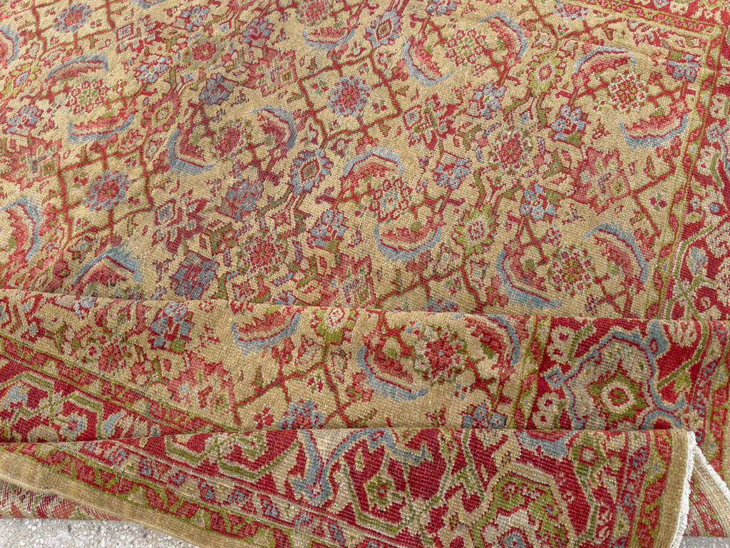 Antique Persian Mahal Carpet, No.16379 - Gss