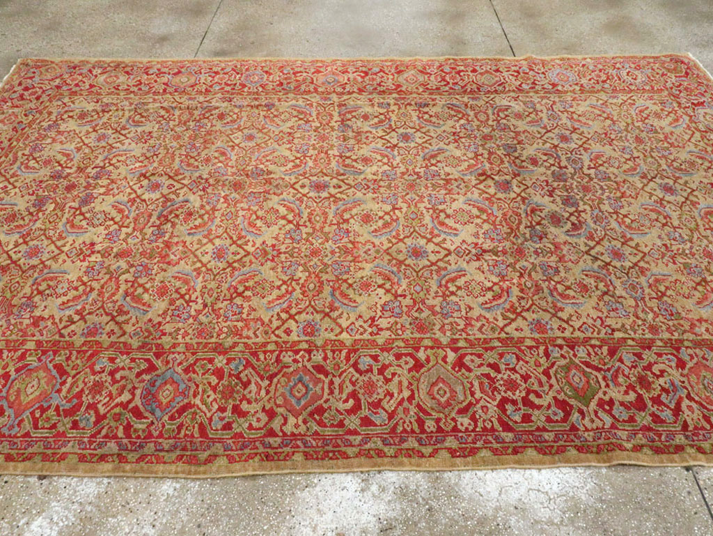 Antique Persian Mahal Carpet, No.16379 - Gss