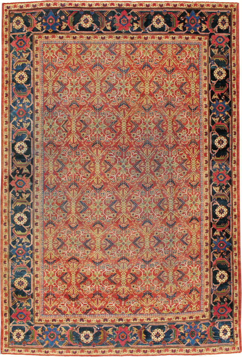 Antique Persian Mahal Carpet, No.16383 - Gss