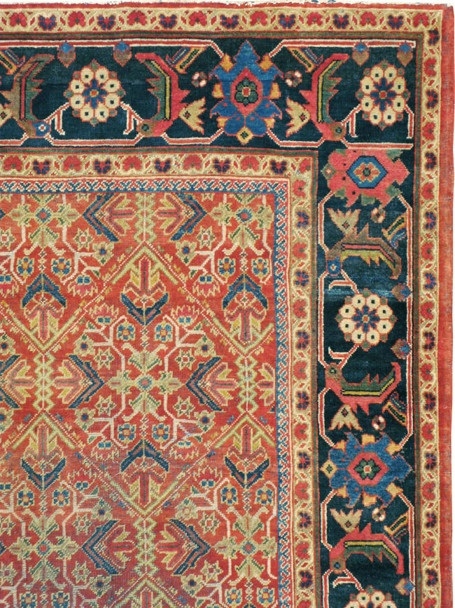 Antique Persian Mahal Carpet, No.16383 - Gss