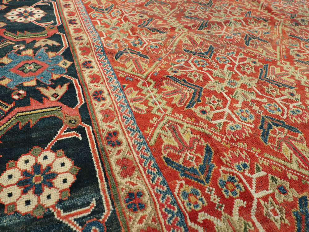 Antique Persian Mahal Carpet, No.16383 - Gss