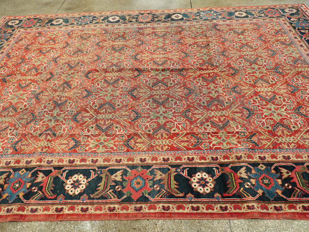 Antique Persian Mahal Carpet, No.16383 - Gss