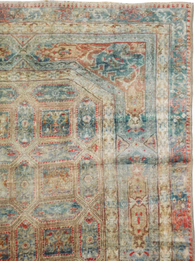 Antique Turkish Herekeh Carpet, No.16393 - Gss