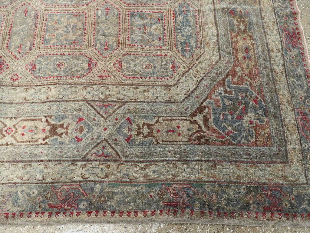 Antique Turkish Herekeh Carpet, No.16393 - Gss