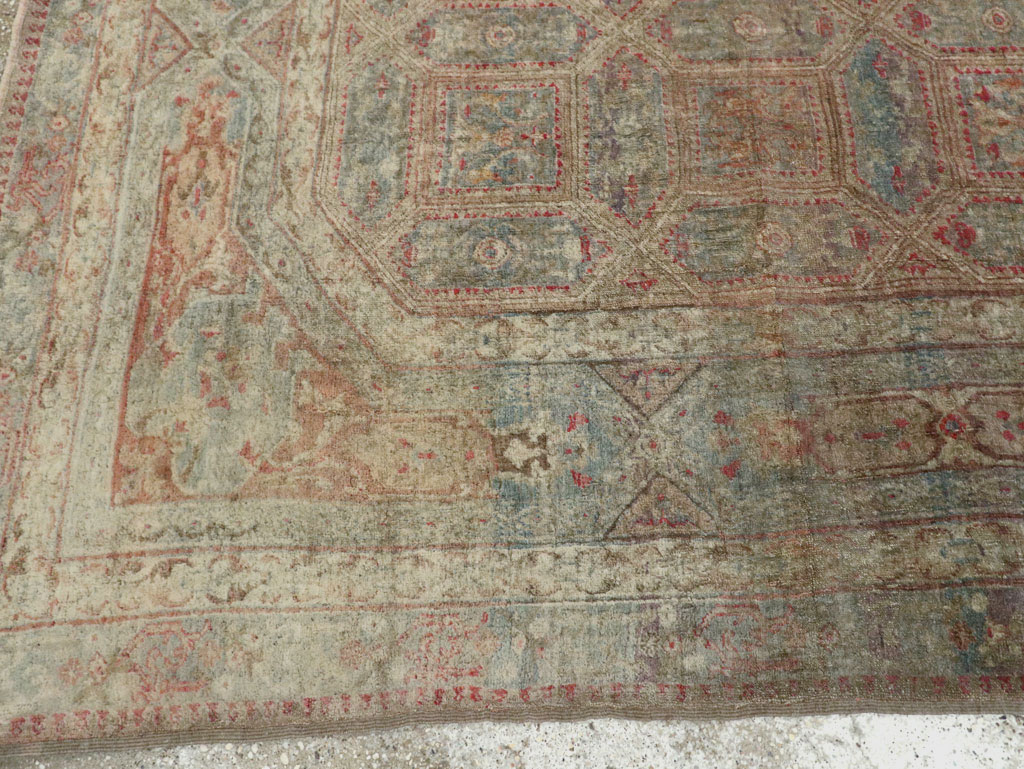 Antique Turkish Herekeh Carpet, No.16393 - Gss