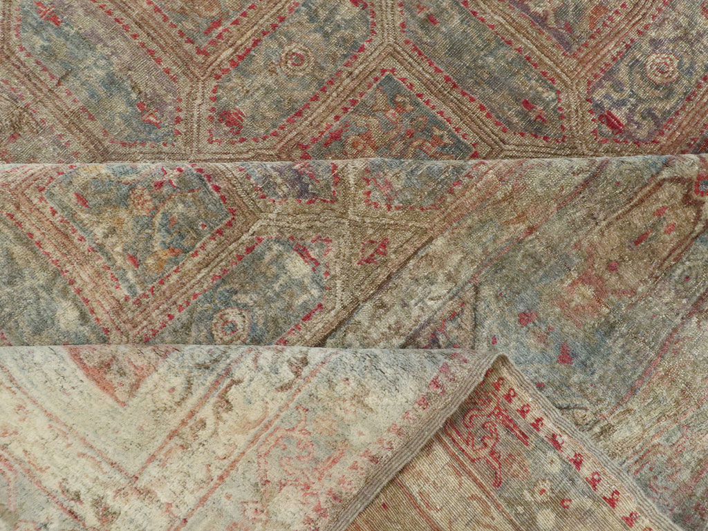 Antique Turkish Herekeh Carpet, No.16393 - Gss