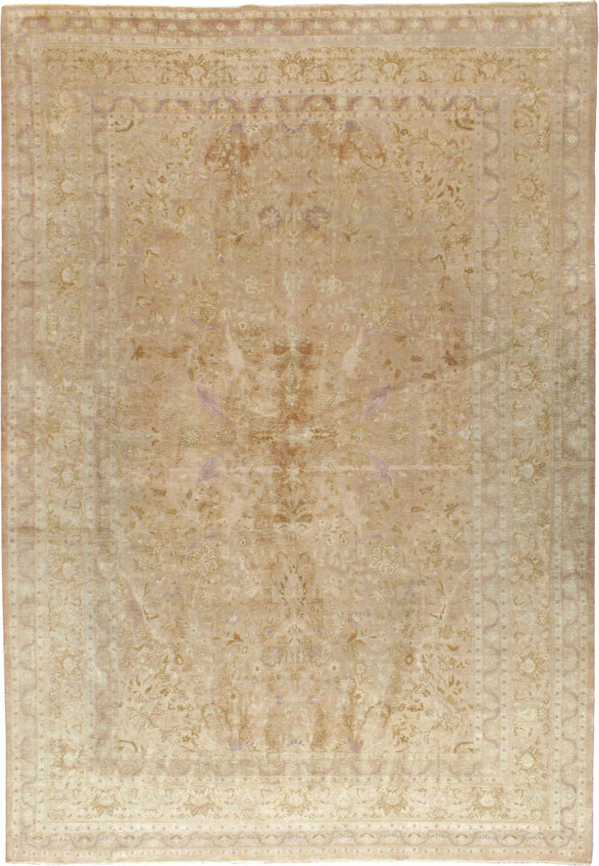Vintage Turkish Kayseri Room Size Carpet, No.16401 - Gss