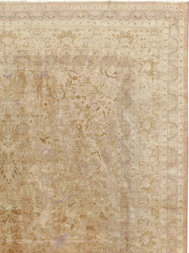 Vintage Turkish Kayseri Room Size Carpet, No.16401 - Gss