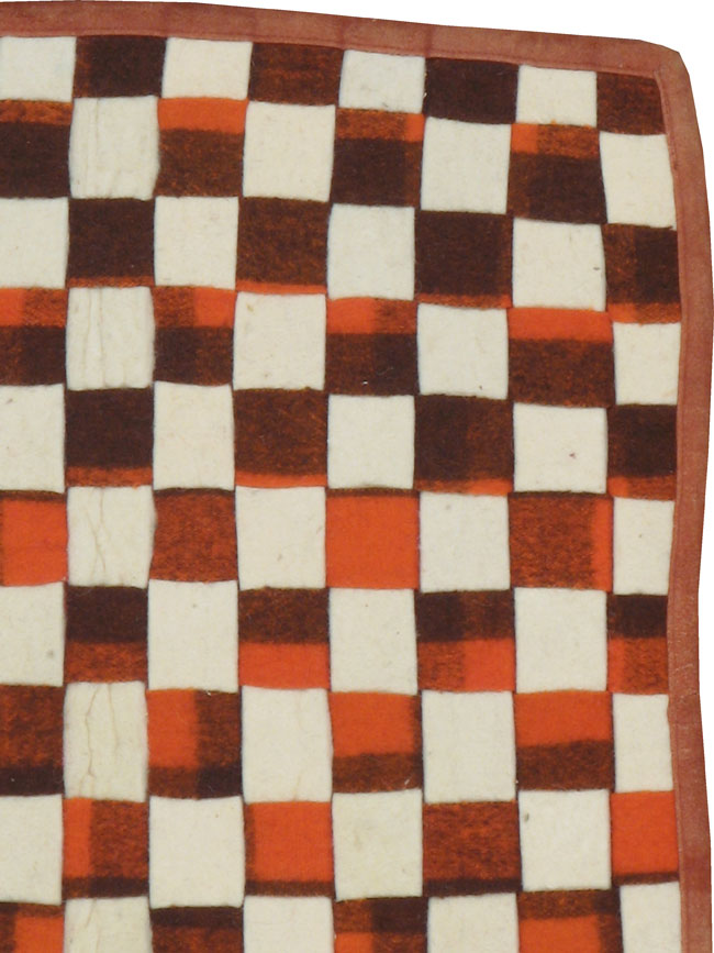 Vintage Turkish Felt Rug, No.16407 - Gss