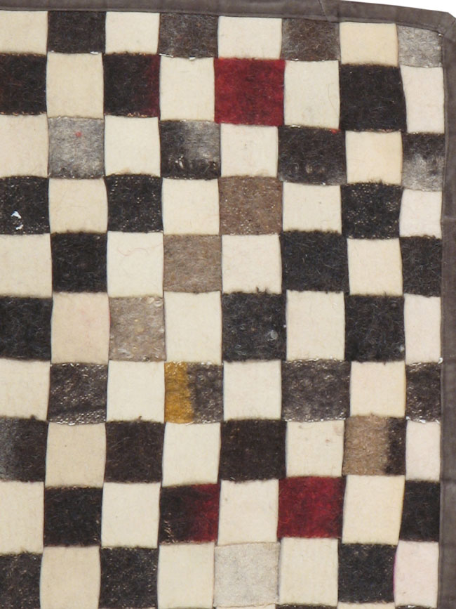 Vintage Turkish Felt Rug, No.16408 - Gss