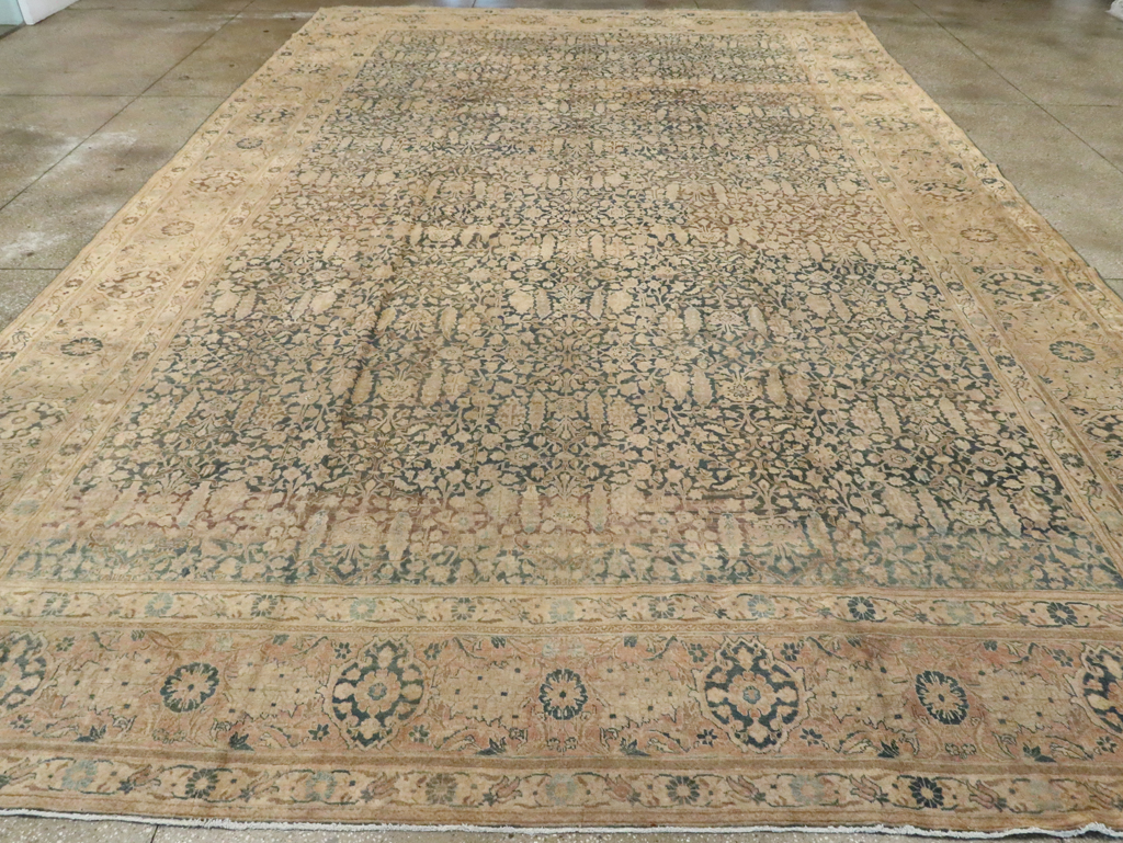 Antique Persian Tabriz Carpet, No.16410 - Gss