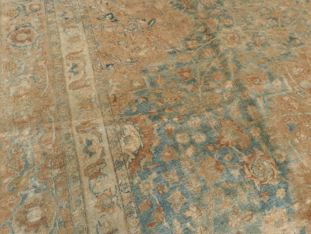 Antique Persian Tabriz Carpet, No.16411 - Gss