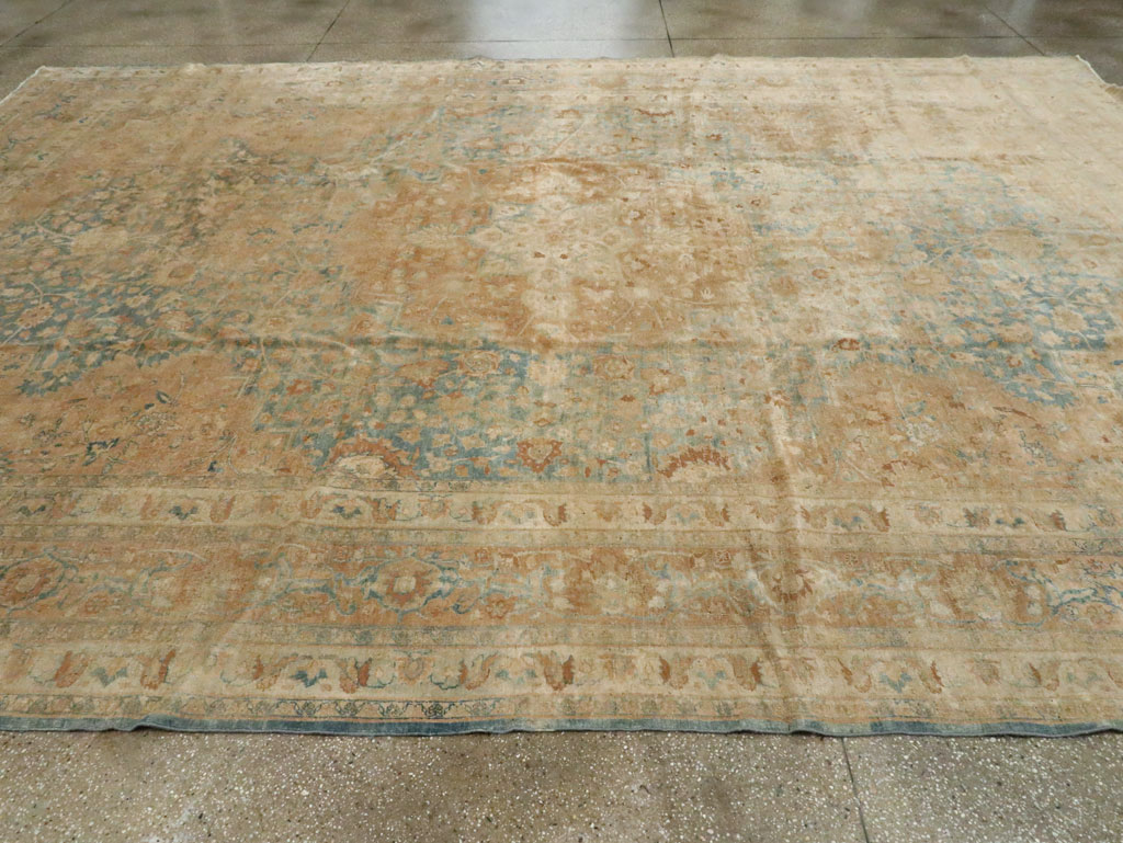 Antique Persian Tabriz Carpet, No.16411 - Gss