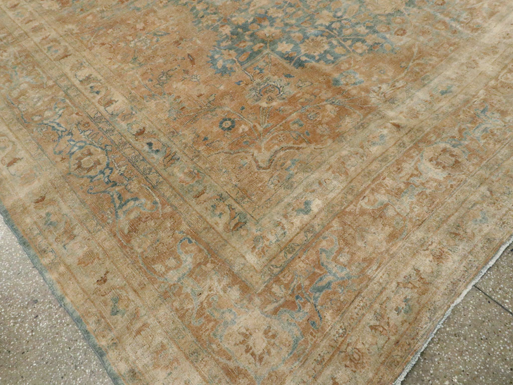 Antique Persian Tabriz Carpet, No.16411 - Gss