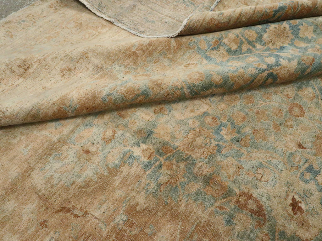 Antique Persian Tabriz Carpet, No.16411 - Gss