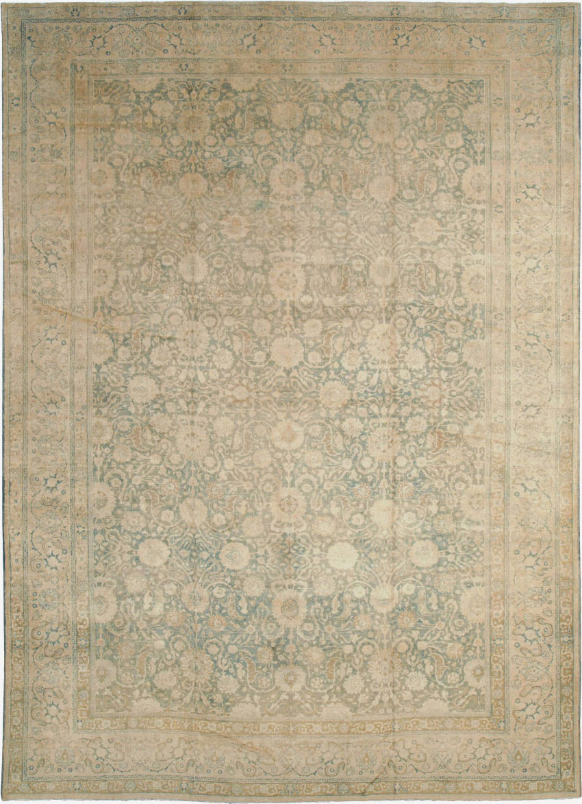 Antique Persian Tabriz Carpet, No.16413 - Gss