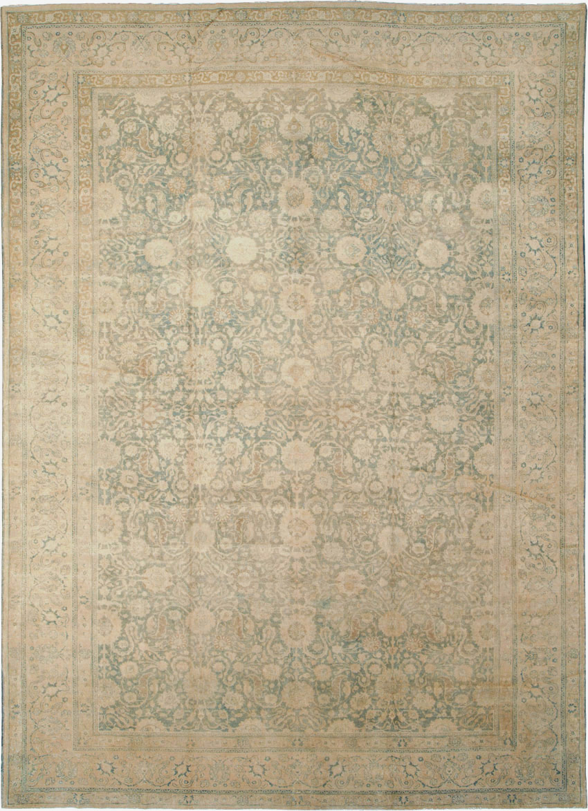 Antique Persian Tabriz Carpet, No.16413 - Gss