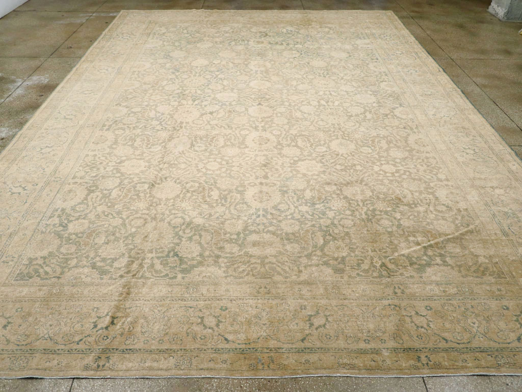 Antique Persian Tabriz Carpet, No.16413 - Gss