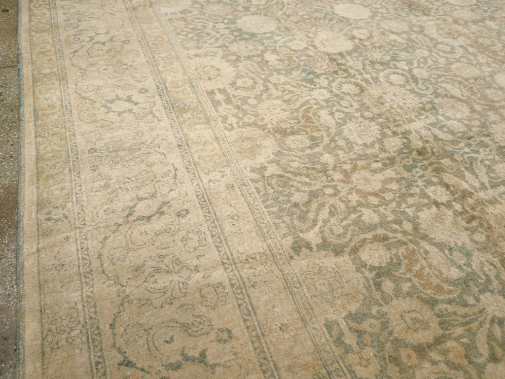 Antique Persian Tabriz Carpet, No.16413 - Gss