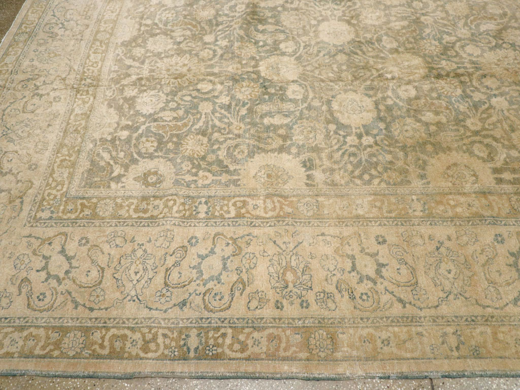 Antique Persian Tabriz Carpet, No.16413 - Gss