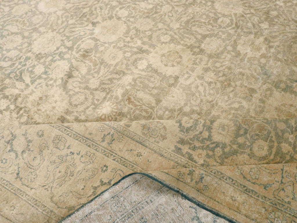 Antique Persian Tabriz Carpet, No.16413 - Gss