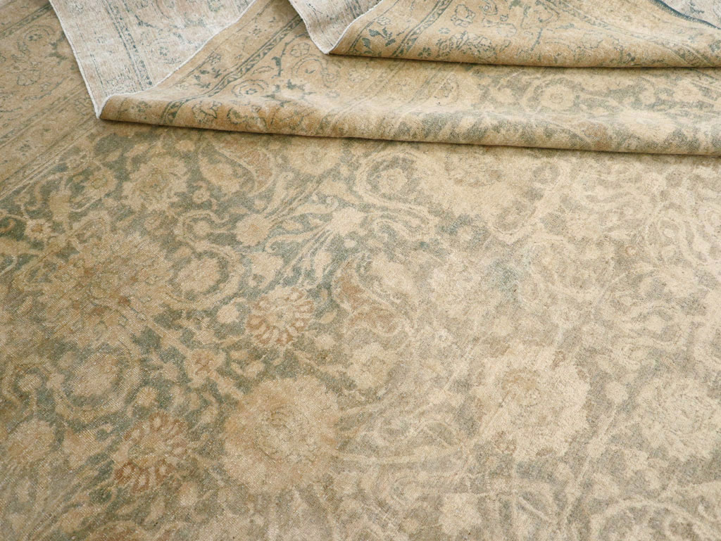 Antique Persian Tabriz Carpet, No.16413 - Gss