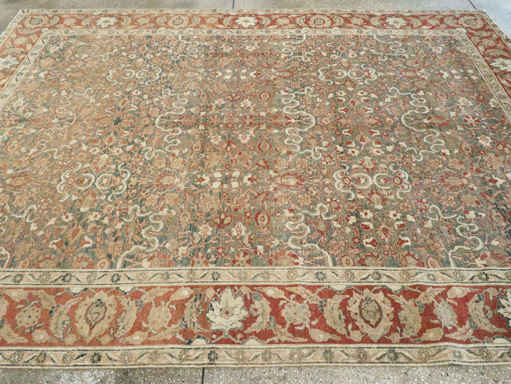 Antique Persian Tabriz Carpet, No.16421 - Gss