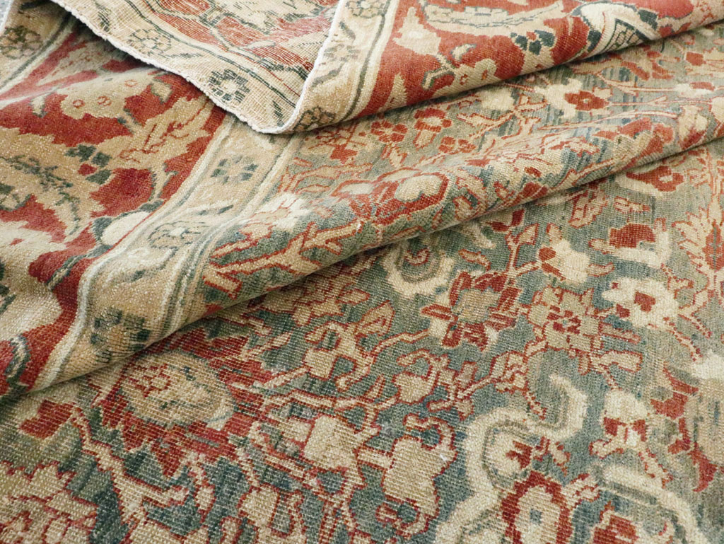 Antique Persian Tabriz Carpet, No.16421 - Gss