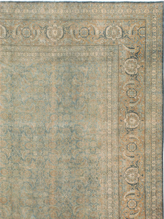 Antique Persian Tabriz Carpet, No.16429 - Gss