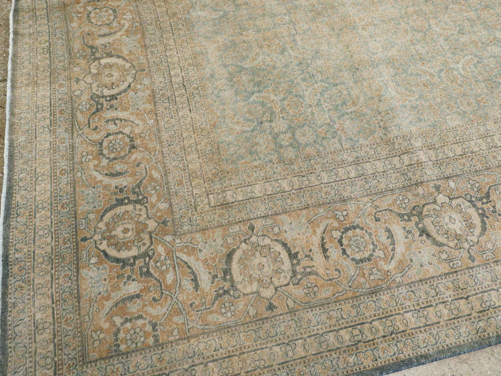 Antique Persian Tabriz Carpet, No.16429 - Gss