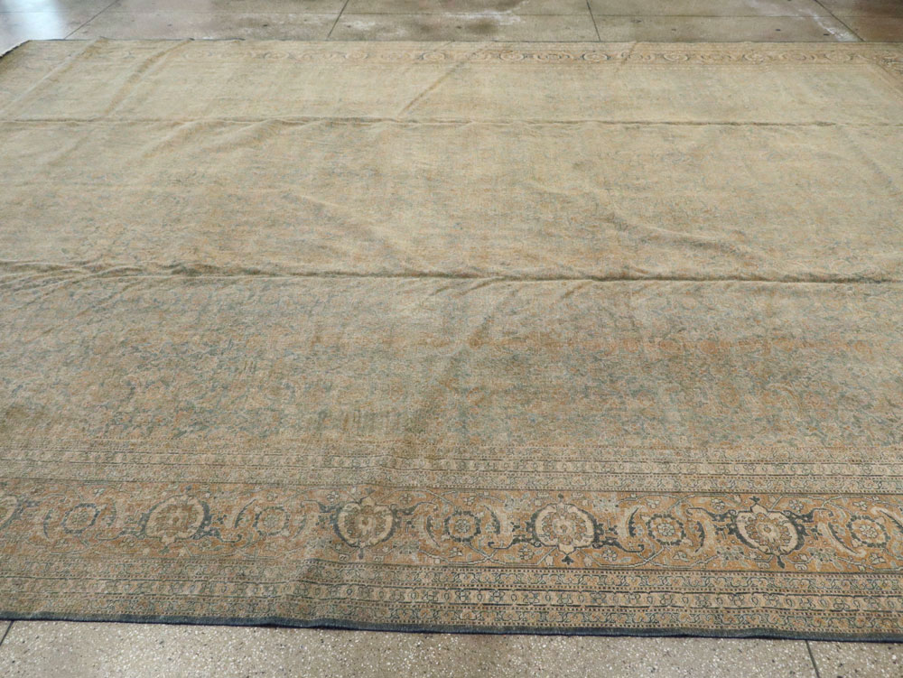 Antique Persian Tabriz Carpet, No.16429 - Gss