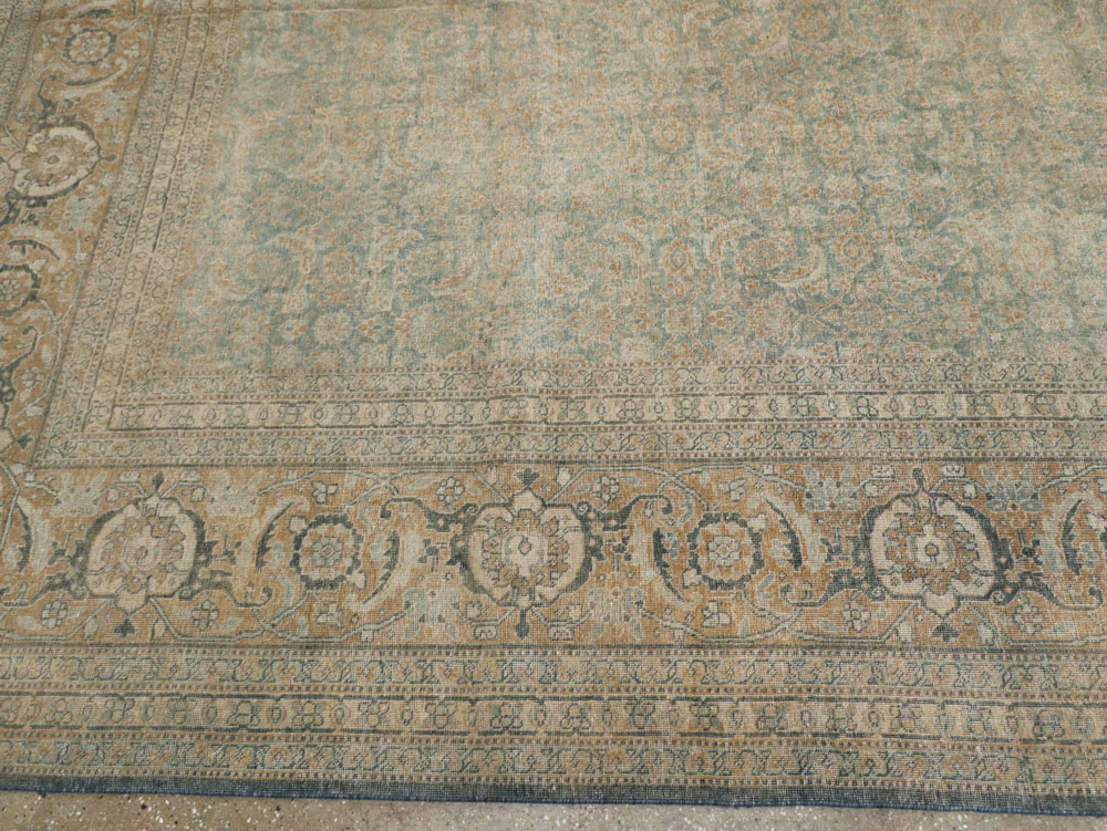 Antique Persian Tabriz Carpet, No.16429 - Gss