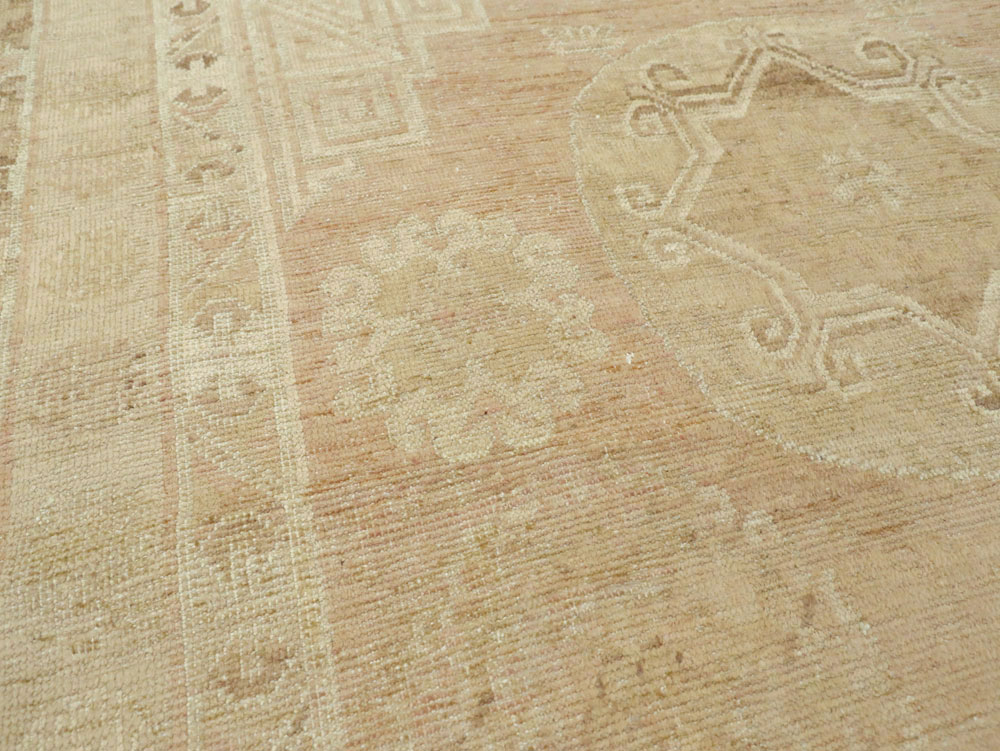 Vintage East Turkestan Khotan Rug, No.16438 - Gss