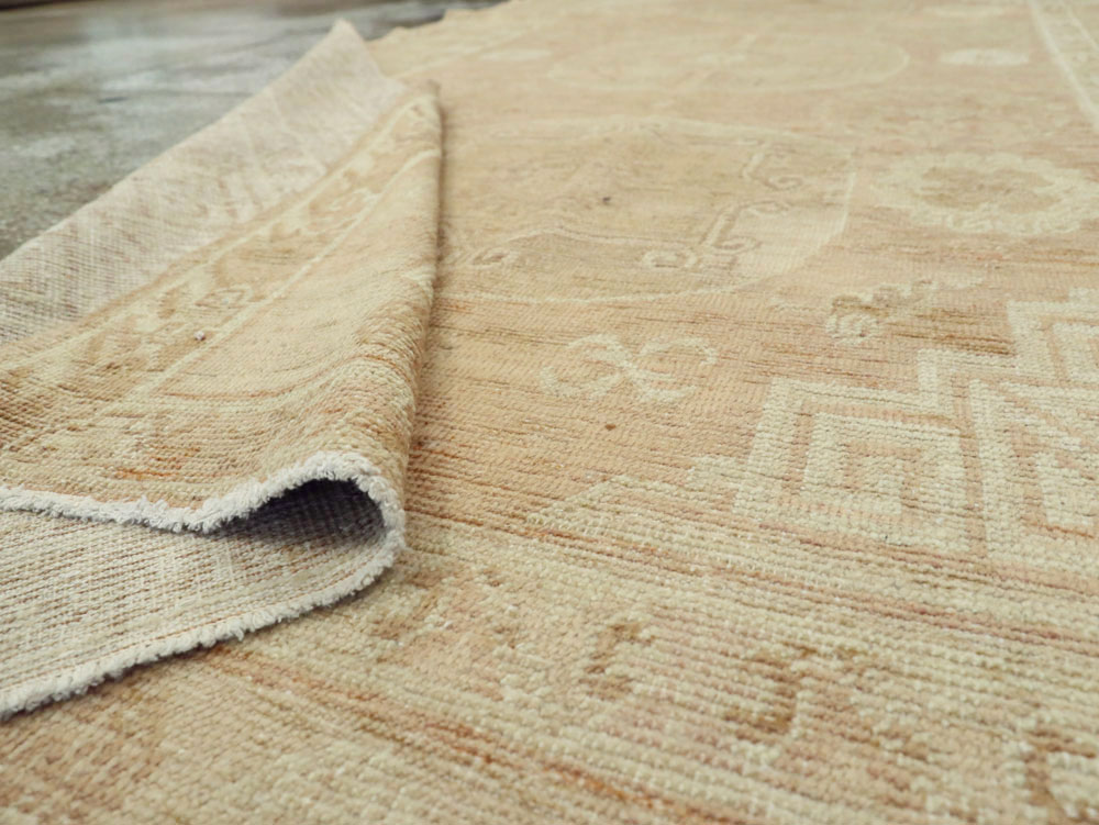 Vintage East Turkestan Khotan Rug, No.16438 - Gss