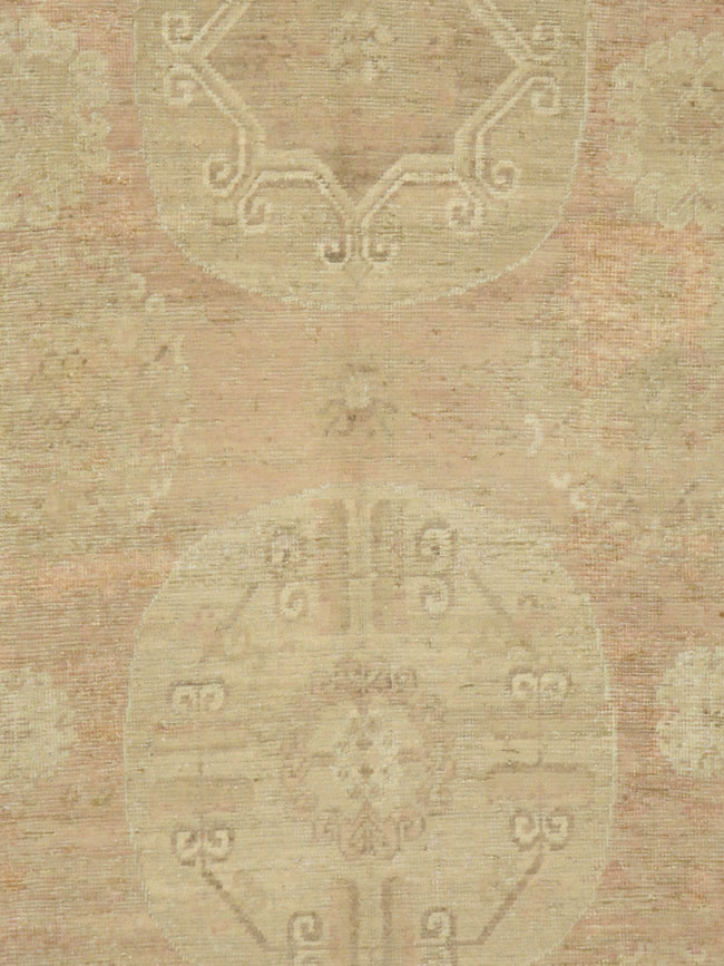 Vintage East Turkestan Khotan Rug, No.16438 - Gss