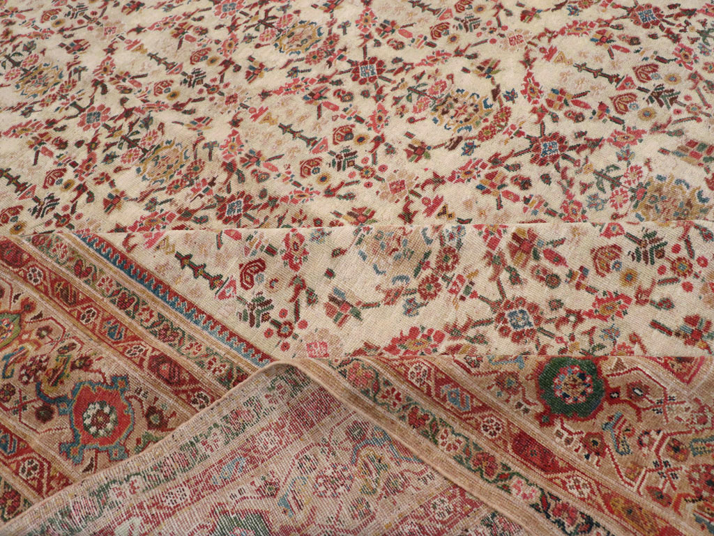 Antique Persian Mahal Large Carpet, No.16447 - Gss
