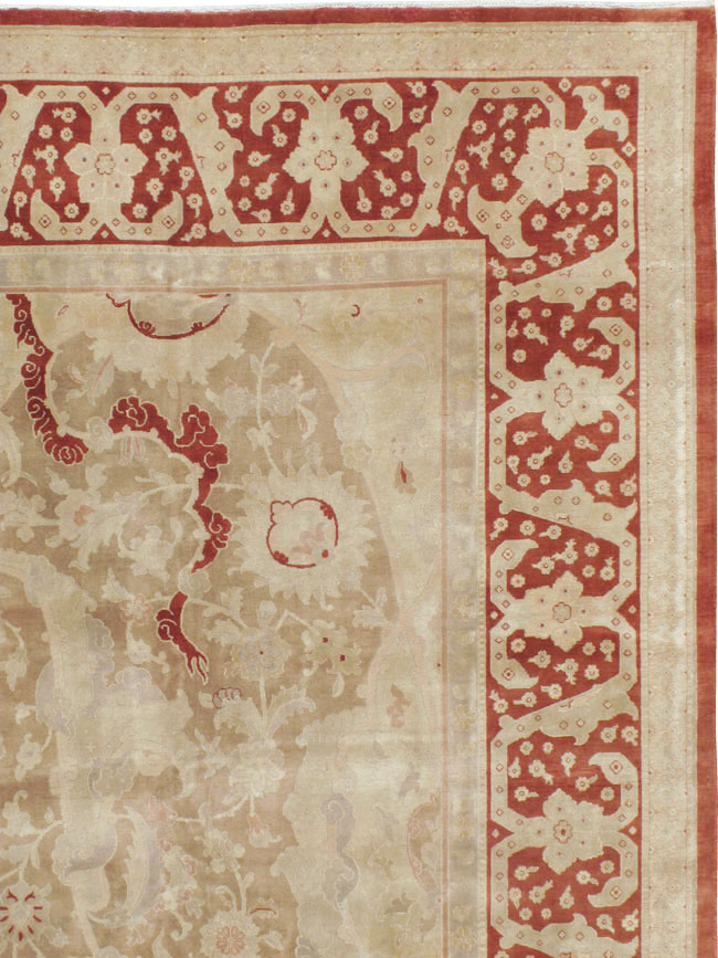 Antique Persian Tabriz Carpet, No.16452 - Gss